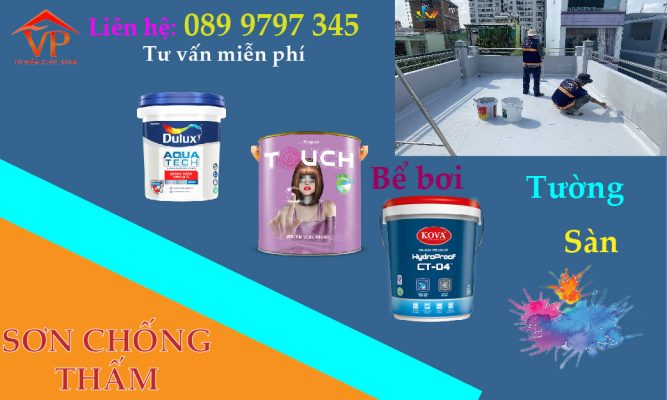 Sơn chống thấm tốt nhất dành cho công trình